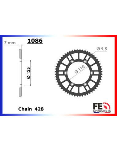 50.EXC '96/99 13X56 RK428MXZ