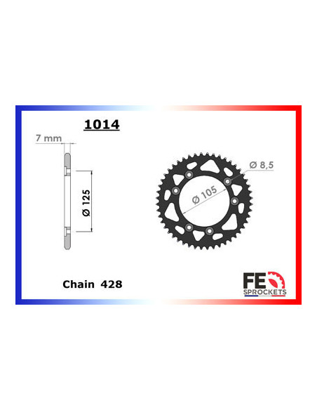 125.PAMPERA '09 14X48 RK428MXZ *