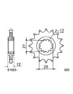 350.FE '00/02 14X48 RK520MXZ µ 2