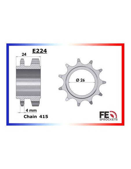 MBK.88/881P 11X54 .415SRC OR  ¥ 110