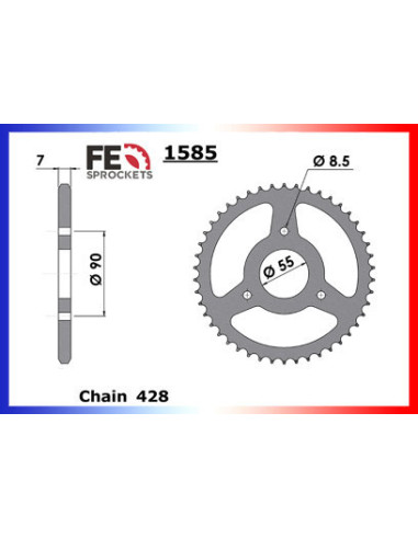 125.RS2 NAKED '06/09 14X46 RK428FEX 125.RS2 PRO '09