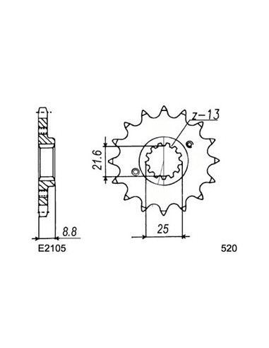 500.PREDATOR '02/04 14X37 RK520GXW 