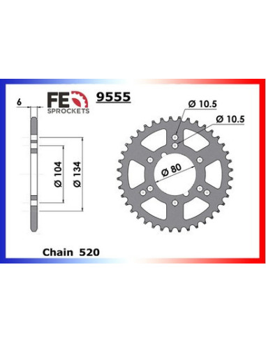 500.SPORTSMAN (6X6) '03/04 11X38 RK520GXW   (Transmission primaire)
