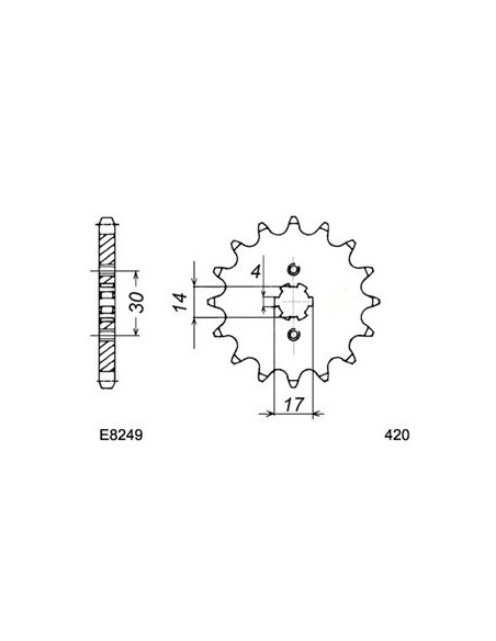 ZRX.140 MX,SM,LABEL 16X41 FE420R *