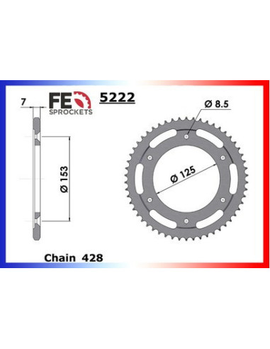 HM.125 CRE '09/10 14X62 428H µ
