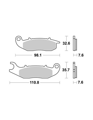 Plaquettes de freins AP RACING