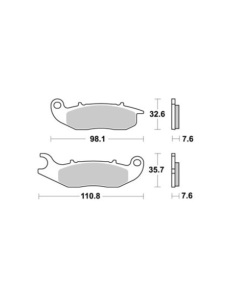 Plaquettes de freins AP RACING