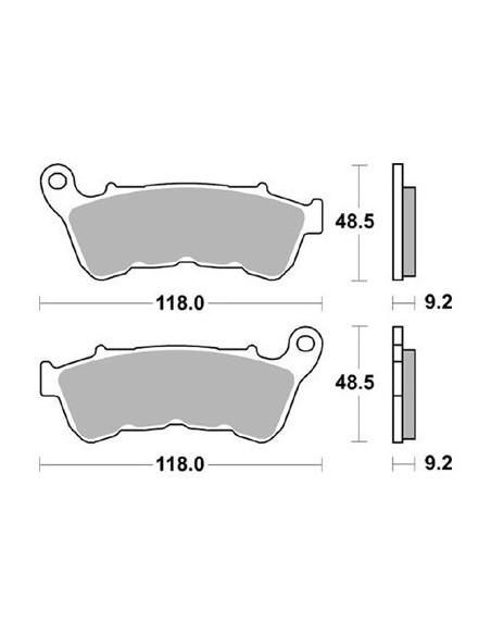 Plaquettes de freins AP RACING