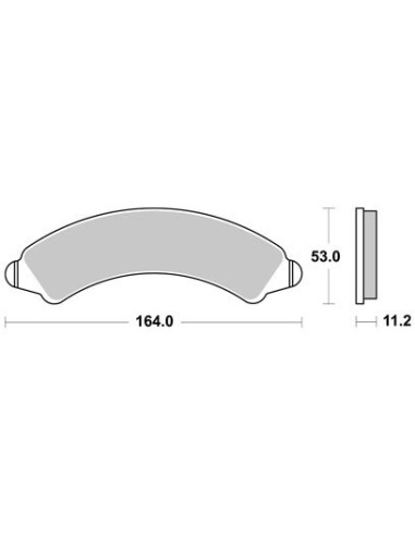 Plaquettes de freins AP RACING