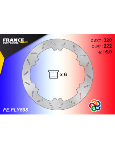 Disque de frein Essentiel FE.FLY598