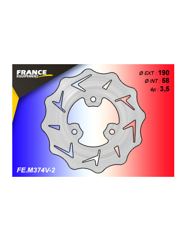 Disque de frein Gamme Essentiel FE.M374V-2