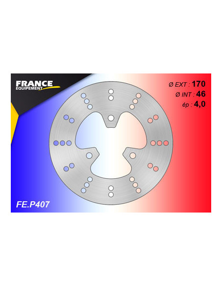 Disque de frein Gamme Essentiel FE.P407