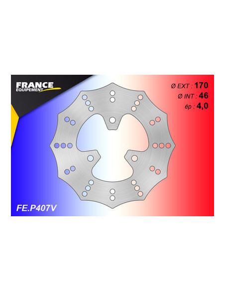 Disque de frein Gamme Essentiel FE.P407V