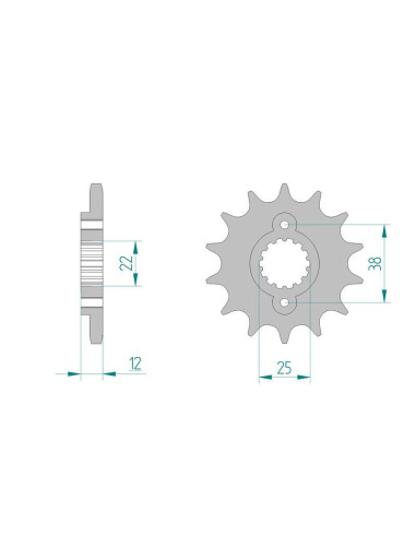 Kit chaine DID  ACIER CAGIVA 900 CANYON IE 1998 à 2000