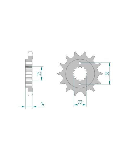 Kit chaine DID  ACIER CAGIVA 900 ELEFANT IE LUCKY EXPLORER 1990 à 1990