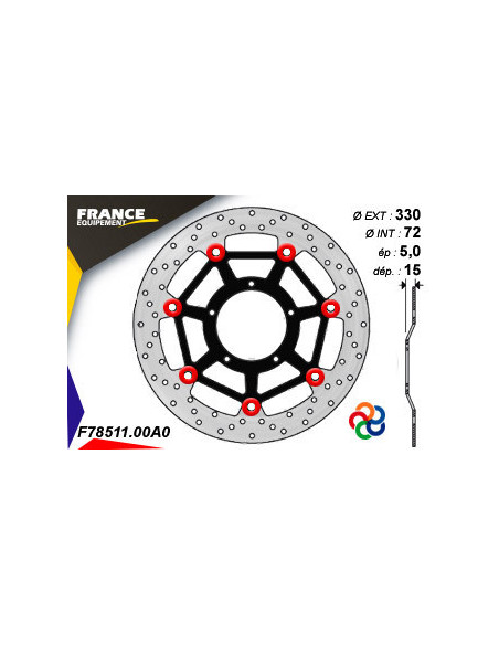 Kit Freinage FRANCE EQUIPEMENT - AP RACING