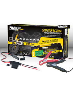 BC 4000 E Chargeur de batterie 6/12V, 1-4 A. Ecran LED. 2