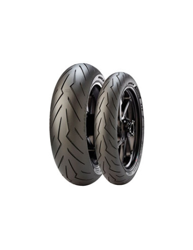 PNEU PIRELLI 110/70 ZR 17 M/C TL (54W) DR3-F Diablo Rosso III