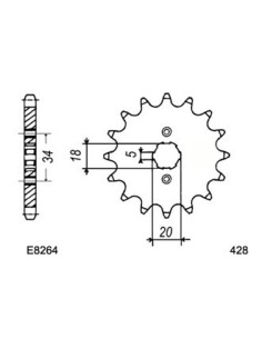 PIG YAM DT125.TENERE '88 17