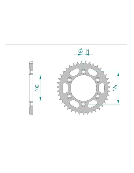 Kit chaine DID  ACIER DUCATI 851 SP2 1990 à 1990