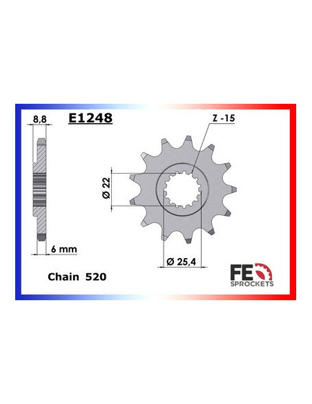 250.SX-F Racing'15/23 14X51 RKGB520KXZ µ