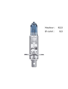 2 AMPOULES PHARE HALOGENE OSRAM H1 P14,5S 12V55W 2