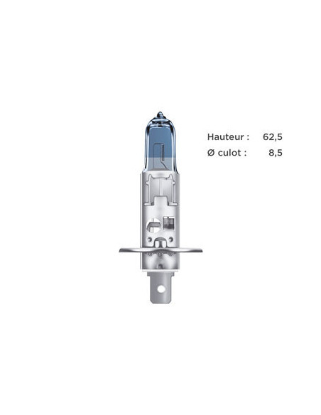 2 AMPOULES PHARE HALOGENE OSRAM H1 P14,5S 12V55W