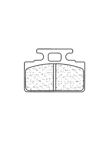 Plaquettes de frein CL BRAKES route métal fritté - 2287S4