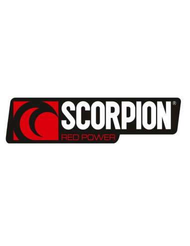 Autocollant SCORPION format paysage 35x125mm