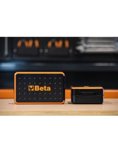 Coffret compact BETA 11 douilles 6 pans, 21 embouts et 7 accessoires