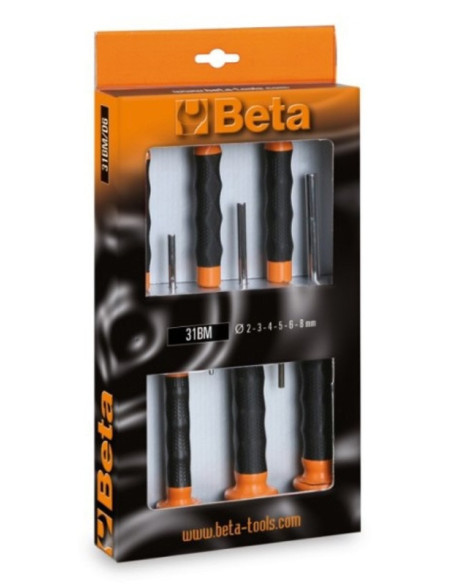 Jeu de 6 chasses-goupilles BETA