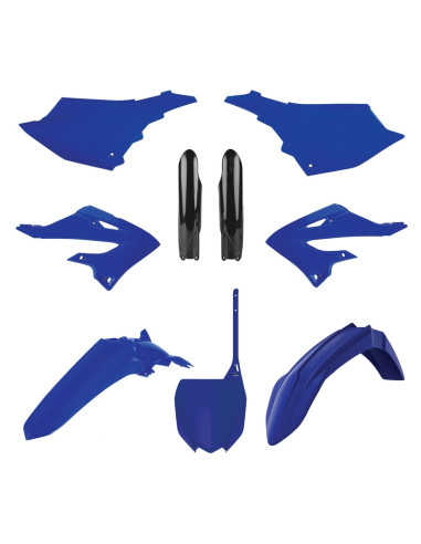 Kit plastiques POLISPORT - couleur origine (22) Yamaha YZ125/250