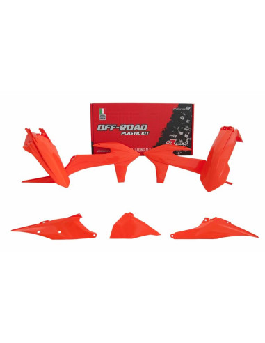 Kit plastiques RACETECH orange - KTM