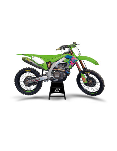 Kit déco BLACKBIRD Retro - Kawasaki KX125/250