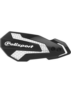 Protège-mains POLISPORT MX Flow noir / blanc - Honda CRF450R / RX