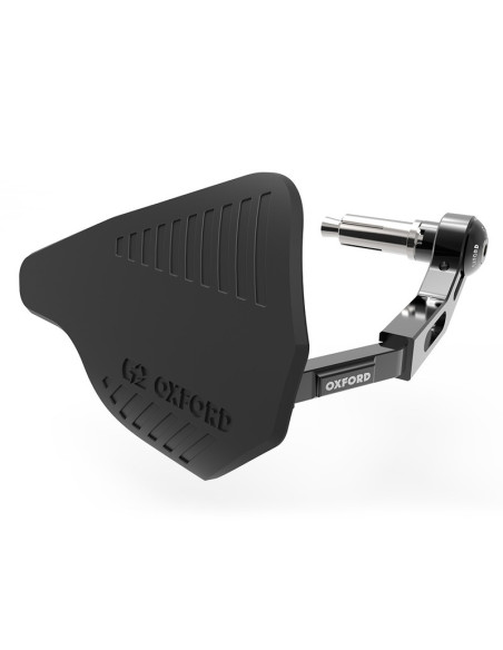 Protège-mains OXFORD avec protège-levier aluminium - noir