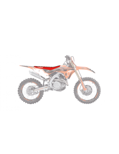 Housse de selle BLACKBIRD Zebra - Honda CRF450 2