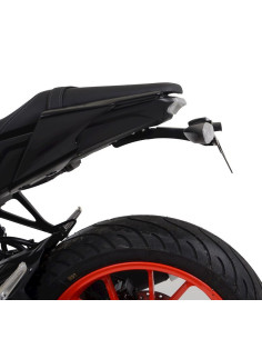 Support de plaque R&G RACING noir - Yamaha MT-125 2