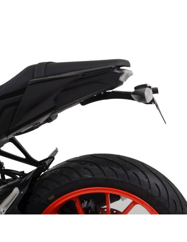 Support de plaque R&G RACING noir - Yamaha MT-125