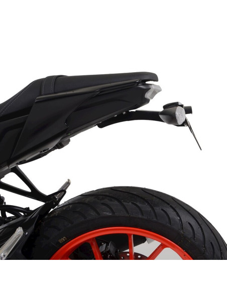 Support de plaque R&G RACING noir - Yamaha MT-125