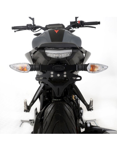 Support de plaque R&G RACING noir - Yamaha MT-125
