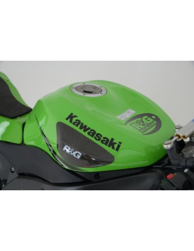 Sliders de réservoir R&G RACING - carbone Kawsaki ZX6-R