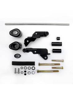 Tampons de protection R&G RACING Aero - noir Suzuki Hayabusa 2