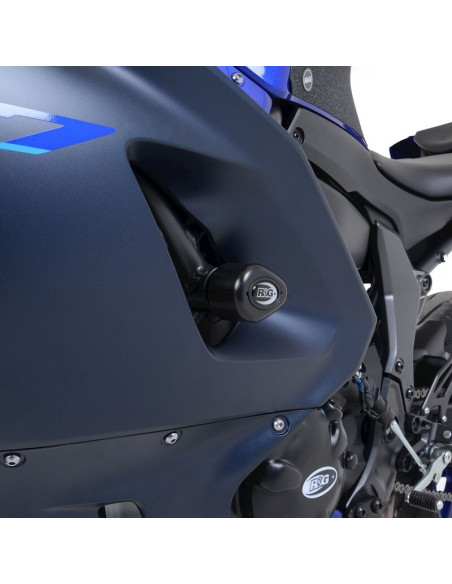Tampons de protection R&G RACING Aero Race - noir Yamaha R7