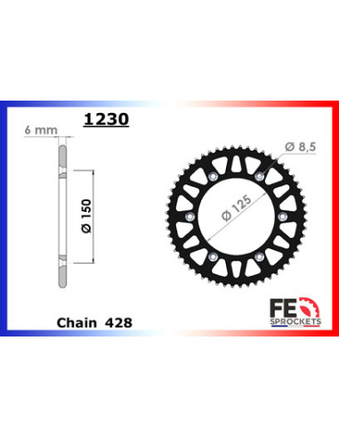 C/A VENT 50.DERAPAGE RR/BAJA/BAJA RR '18/21 52 428