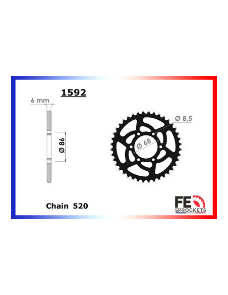 VOGE 300.AC/ACX/R/DS '20 14X40 RK520FEX