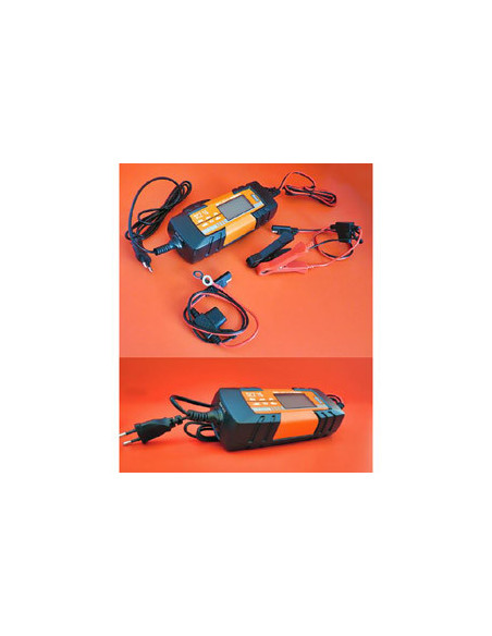SCZ15 Chargeur de batterie 6/12V, 1A à 4.5 Ah avec Ecran LCD.