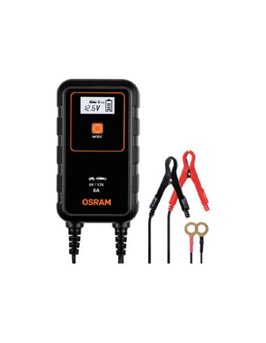 Chargeur de batterie 6/12V OSRAM OEBCS 906 - 6A et appareil de