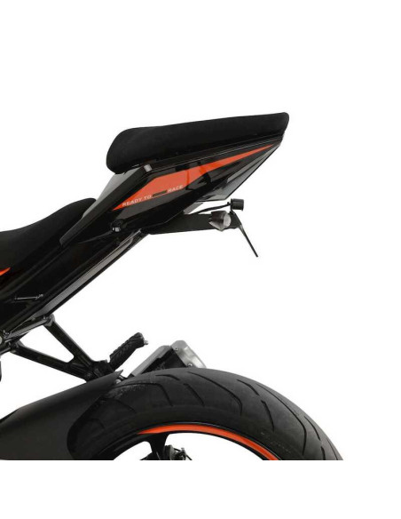 Support de plaque R&G RACING noir Ducati