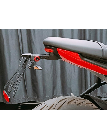 Kit support de plaque réglable LIGHTECH - Triumph Trident 660